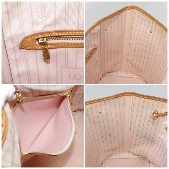 LOUIS VUITTON Damier Azur Neverfull MM Tote Bag - Picture 16 of 16